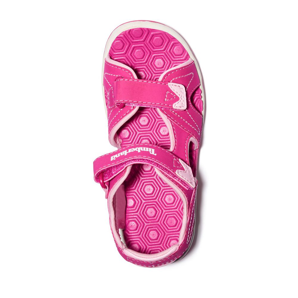 Timberland Kids Sandals Adventure Seeker 2-Strap - Pink - India CN8705364